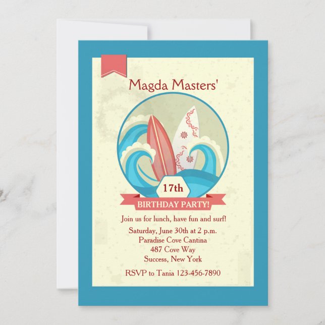 Surfboards no Convite de Ondas (Frente)