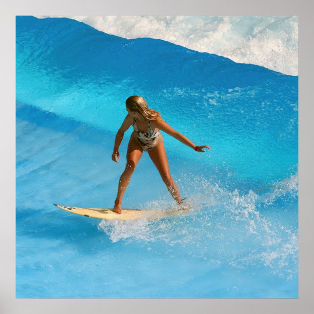 Surfer Girl Poster (Frente)