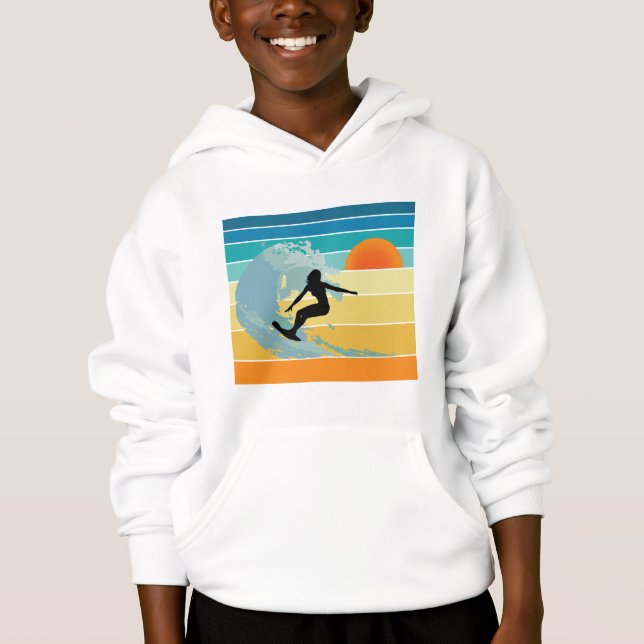 Surfer Girl Vintage Sunset (Frente)