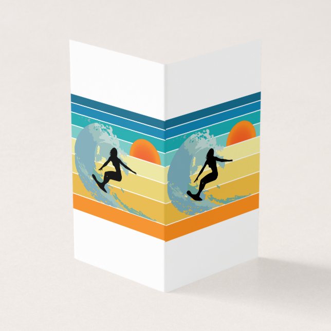 Surfer Girl Vintage Sunset (Exterior)
