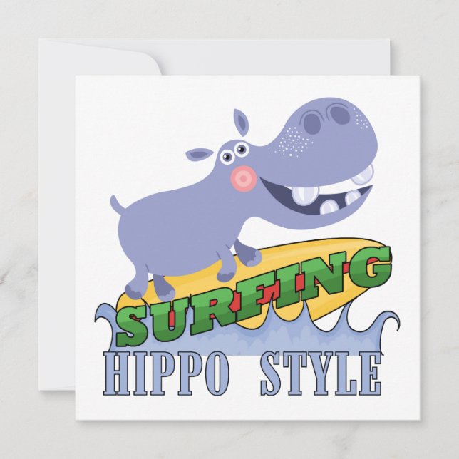 Surfer Hippopotamus (Frente)