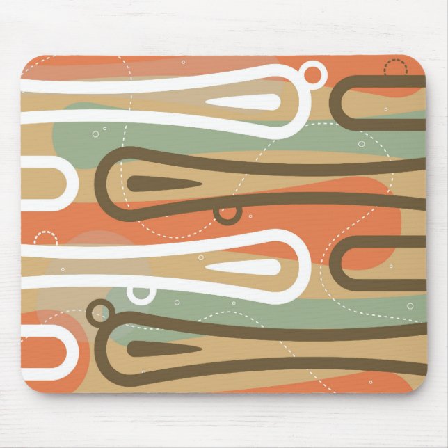 Surfer King - Retro Modern Mousepad (Frente)