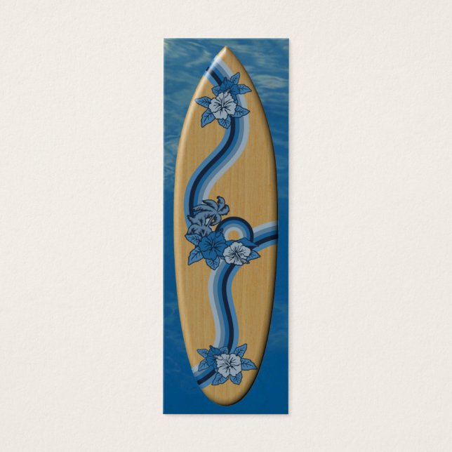 Surfing Safari Surfboard Bookmark (Frente)