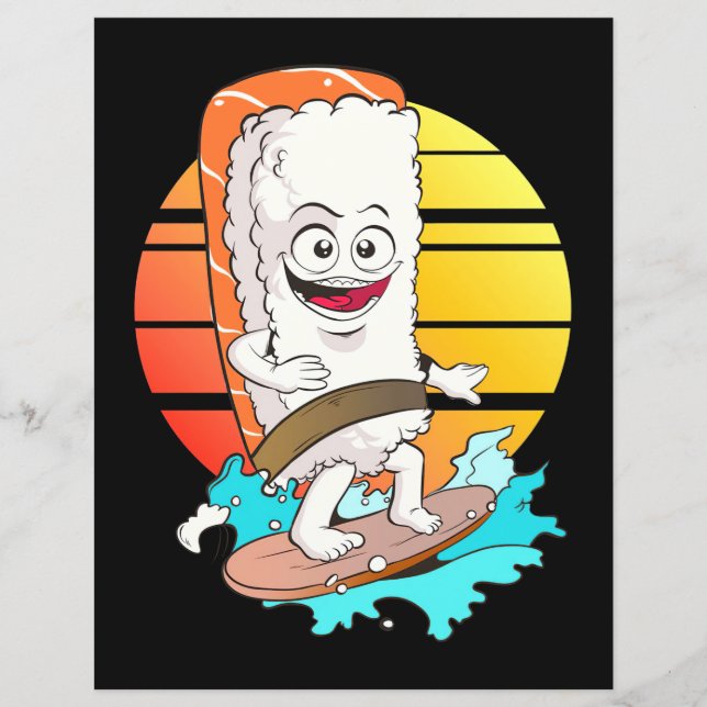 Surfing Sushi (Frente)