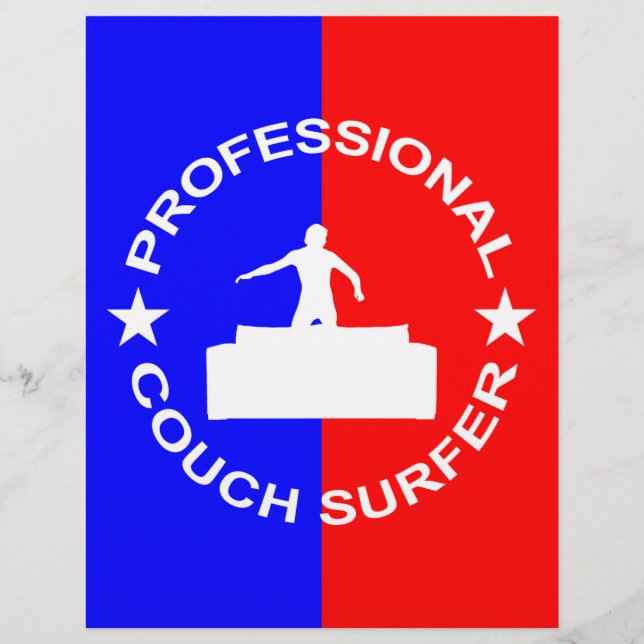Surfista de sofá profissional (Frente)