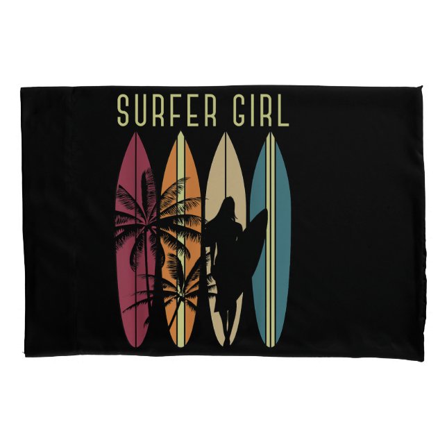 Surfista Garota Surfboard Surfing Women Surf Oce (Frente)