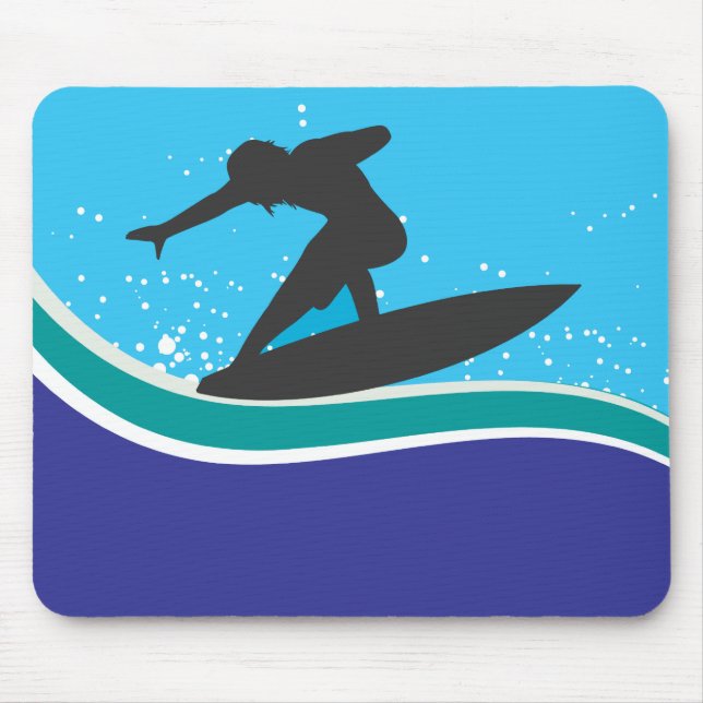 Surfista Mousepad (Frente)