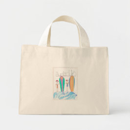 Surfs Up Mini Tote Bolsa