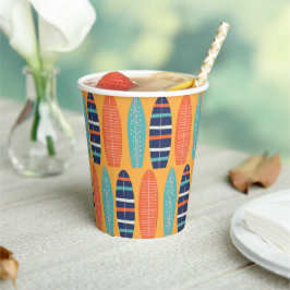 Surfs Up Surfboards Orange Blue Summer Birday