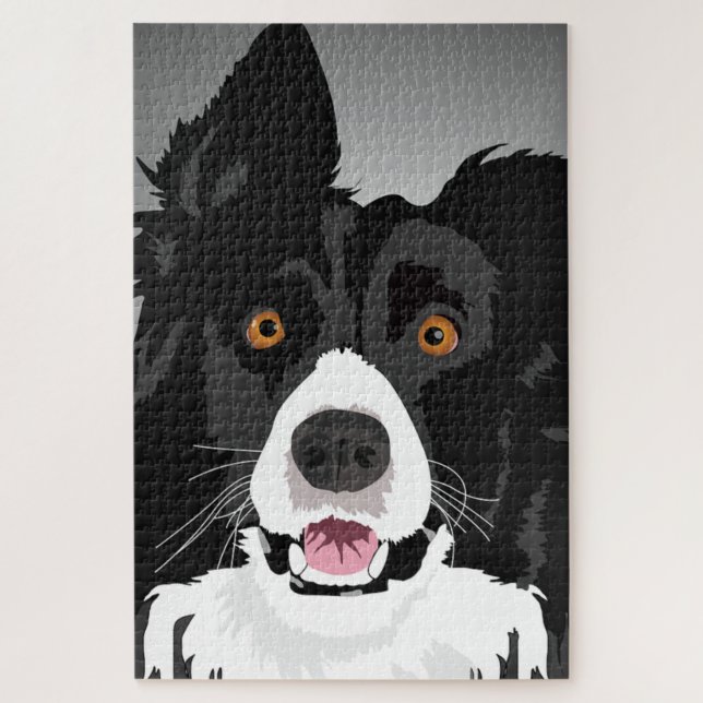 Surpreendido Cachorro Jigsee Quebra-cabeça Diverti (Vertical)