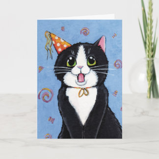 Surpresa! | Cartão de Aniversário Feliz de Tuxedo