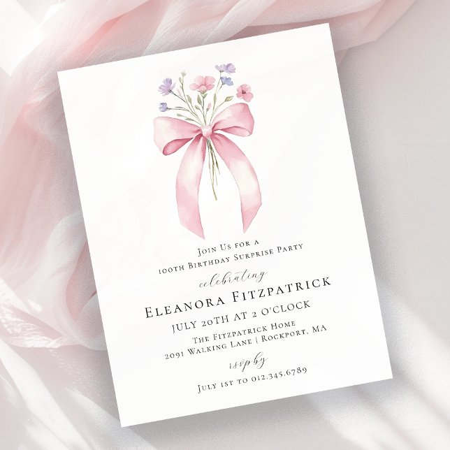 SURPRESA ORÇAMENTAL 100º Convite para Arco Rosa de (Criador carregado)