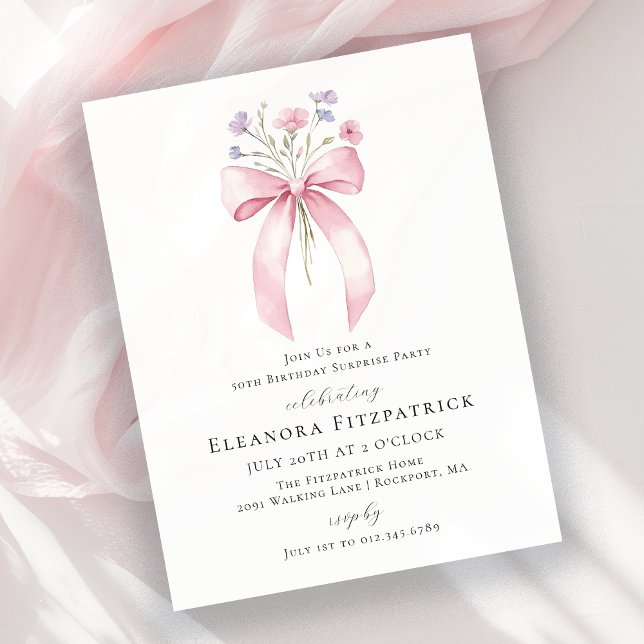 SURPRESA ORÇAMENTAL 50º Convite para Arco Rosa de  (Criador carregado)