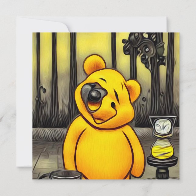 Surreal Cyborg Parody Pooh Bear (Frente)
