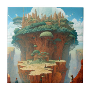 Surreal Fantasy City in USA