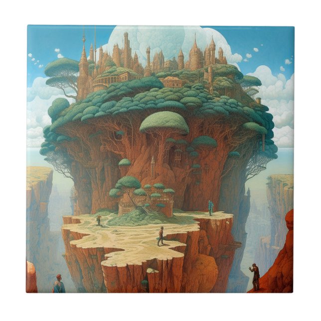 Surreal Fantasy City in USA (Frente)