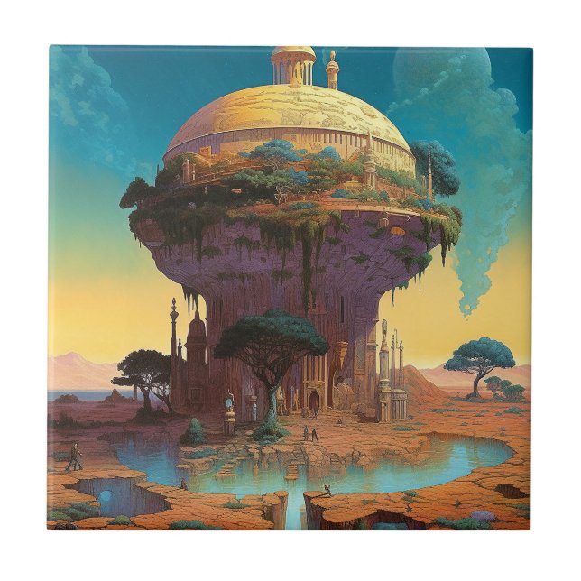 Surreal Fantasy City in USA (Frente)