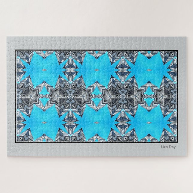 Surreal Landmark Abstrato Jigsera Quebra-cabeça 1 (Horizontal)