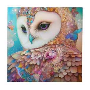 Surreal Owl Fantasy Art