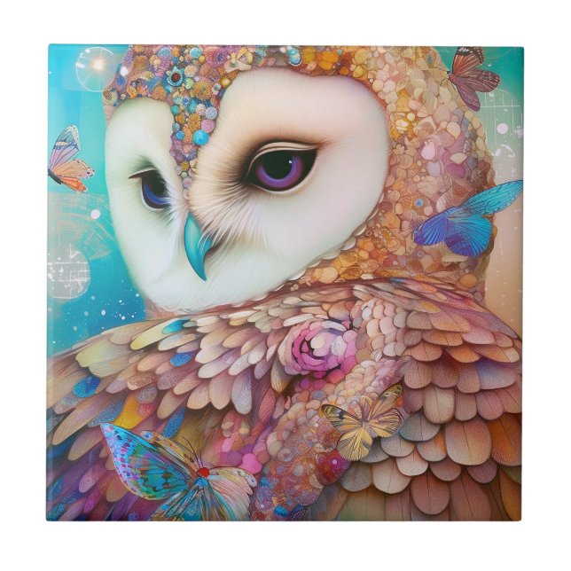 Surreal Owl Fantasy Art (Frente)