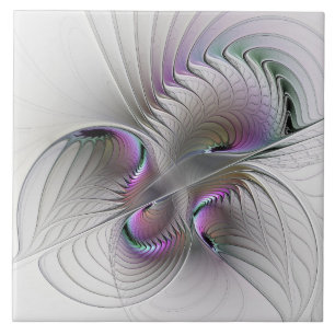 Surreal Shy Beauty Modern Abstrato Fractal Art