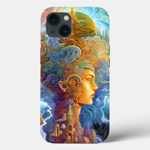 Surreal Wommando Paisagem Fantasia Art