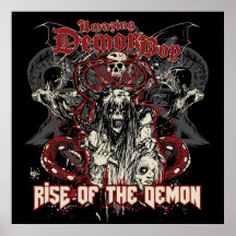 Surto incrível do Demônio Poster do Demônio