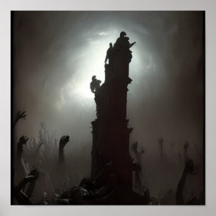 Surto Zombie AI nº 02 Poster