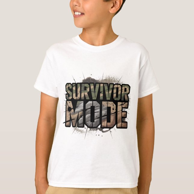 Survivor Mode Men’s Tank Top – Strength and Power (Frente)