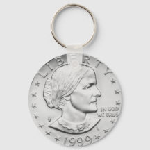 Susan B. Anthony Dollar Chaveiro
