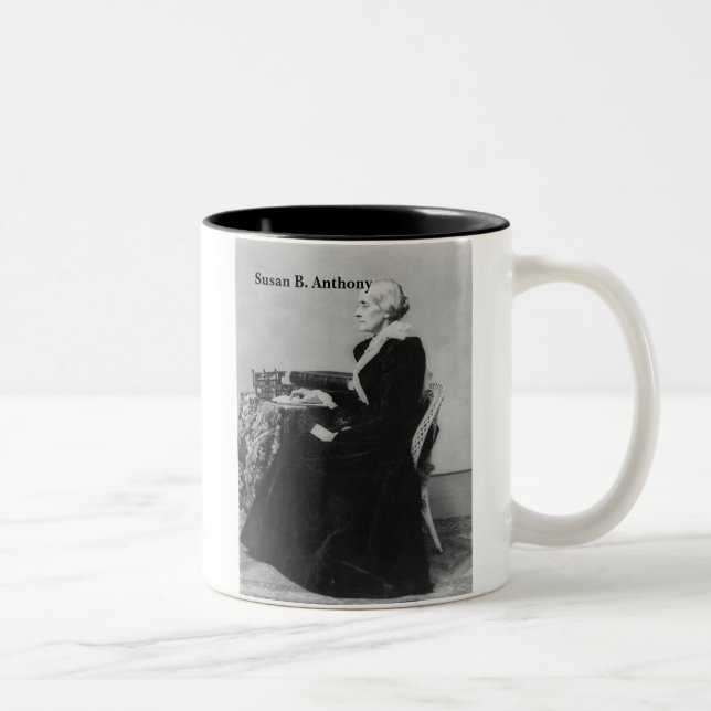 Susan B. Anthony - feminista verdadeira - caneca (Direita)