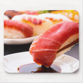 Sushi in Action – Tuna Dip Moment Mouse Pad