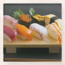 Sushi set - high-quality ingredients arranged on a