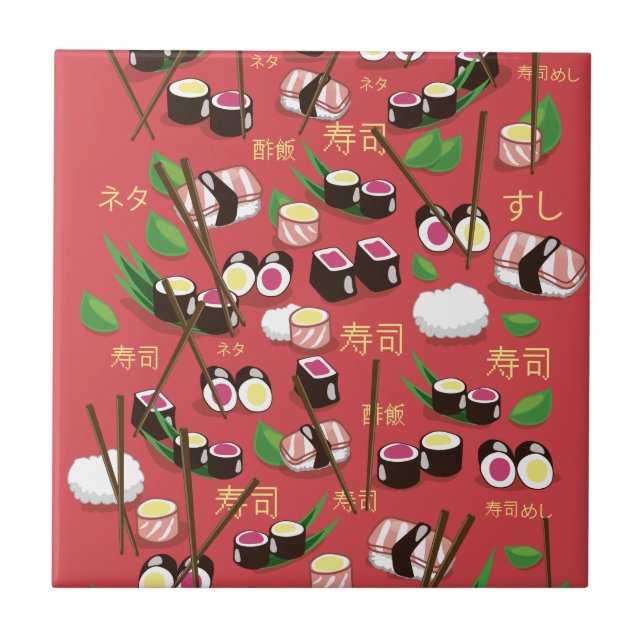 Sushi Vermelho (Frente)