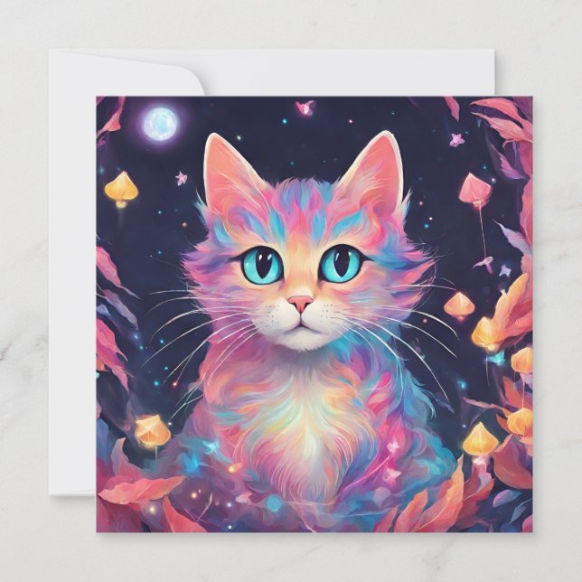 Suspiros Cósmicos - Pintura De Gato (Frente)