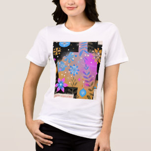 Sussurro de Luz – Camiseta Sonho Rosa e Azul