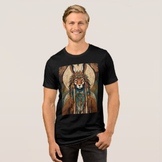 Sussurros da camiseta-design Shamanic Rabbit