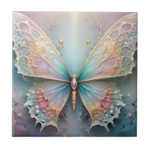 Sussurros de Cor: Sonho de Borboleta Fractal Paste