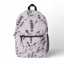 Sussurros de lavanda - Impressão de Botânica de Fo