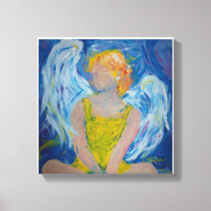 "Sussurros do Amor" Angel Canvas