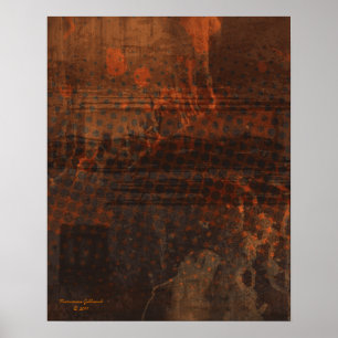 Sustente o impressão do abstrato da arte da