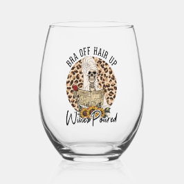 Sutiã fora cabelo levantado vinho derramado esquel