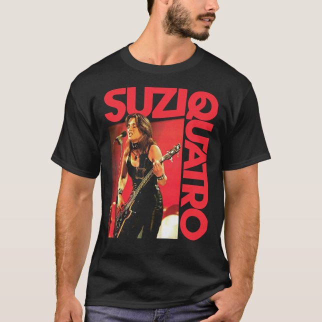 Suzi Quatro Camiseta Essencial (Frente)