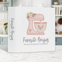 Pink Floral Stand Mixer Kitchen Accessories