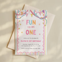 Whimsical & Colorful 1st Birthday Collection