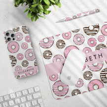 Pink and White Donuts - Home Decor Collection