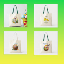 Easter Egg Hunt Tote Bags