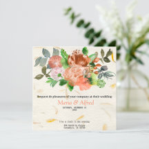 Invitaciones de boda verano