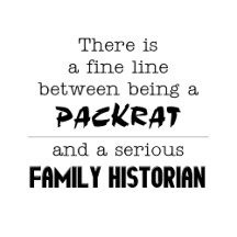 Packrat vs. Family Historian