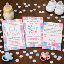 Pastel Tiny Icons Baby Showers & Gender Reveals